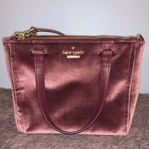 Kate Spade Velvet Crossbody